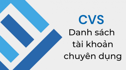 DANH SÁCH TÀI KHOẢN CHUYÊN DỤNG